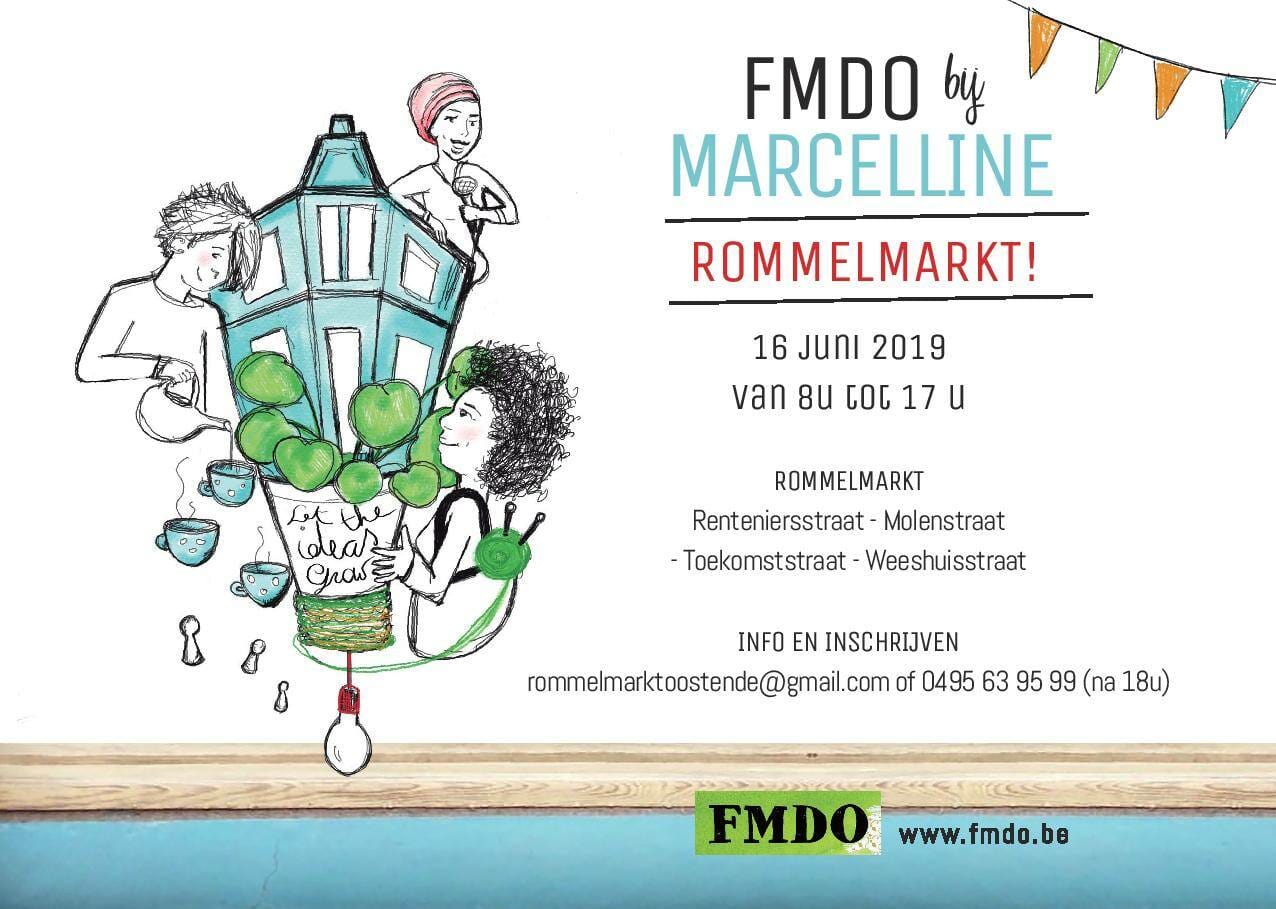Wijkfeest/Rommelmarkt bij Marcelline